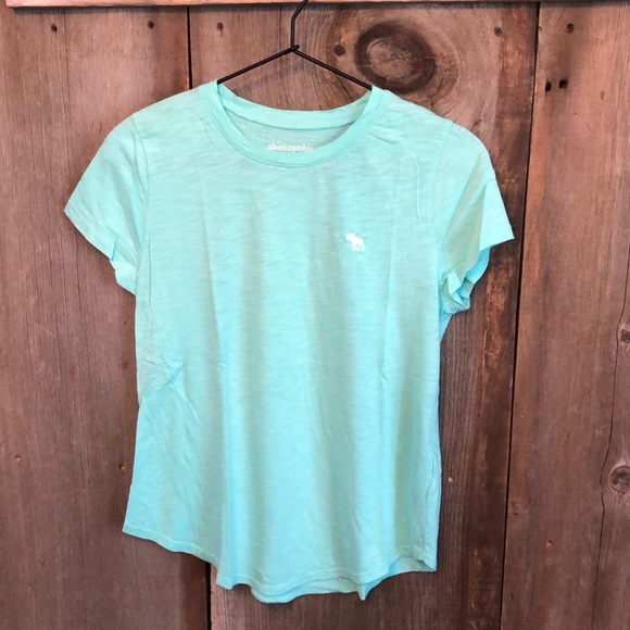 Abercrombie Mint Green Classic T-shirt Size 15/16
